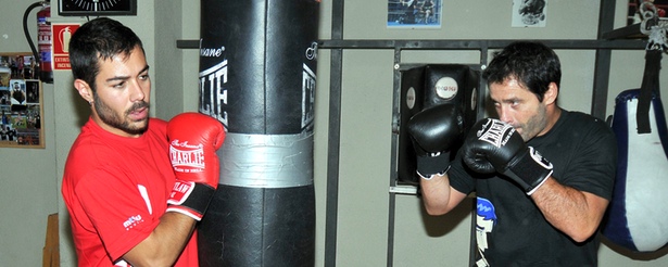 Combate de boxeo entre Juan Pablo Shuk y David Seijo de 'El Barco'