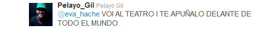 Amenzas de "Pelayo_Gil"