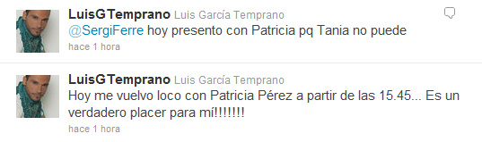 Tuits de Luis García Temprano