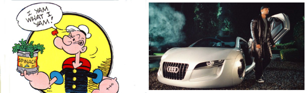 Ejemplos de advertainment