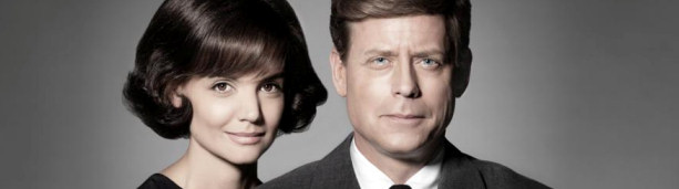 Katie Holmes y Greg Kinnear son Jacquie Kennedy y John Fitzgerald Kennedy en la ficción 'The Kennedys'