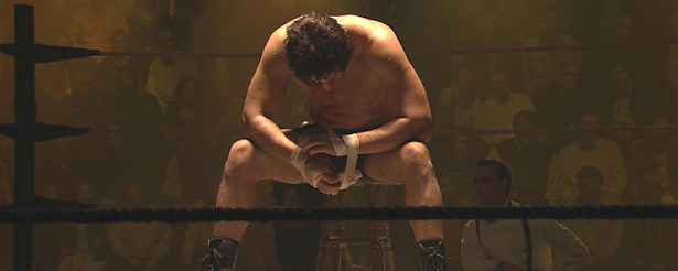 Cartel de "Urtain" en su presentación en Donostia