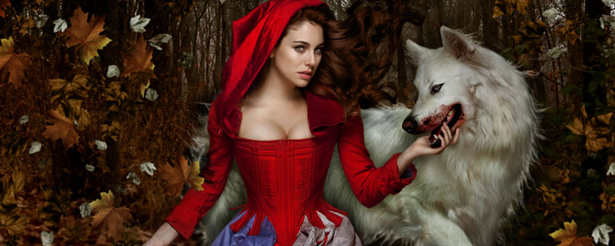 Blanca Suárez en la piel de Caperucita roja