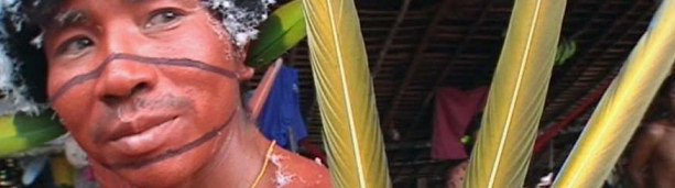 Uno de los Yanomamis en el especial de 'Callejeros viajeros'