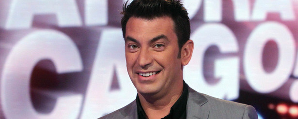 Arturo Valls en el plató de &#39;¡Ahora caigo!&#39;