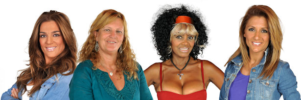 Las 4 finalistas de &#39;Acorralados&#39;