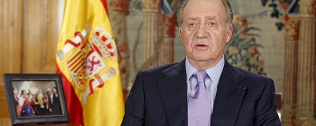 Imagen del discurso del Mensaje de Navidad del Rey