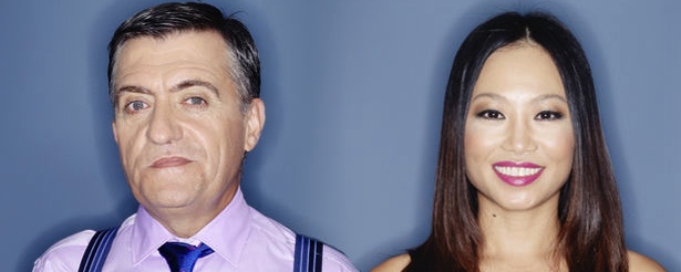 El Gran Wyoming y Usun Yoon