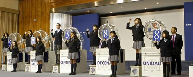 Imagen del Sorteo del Niño de la Lotería Nacional que se podrá ver este viernes en La 1 de Televisión Española