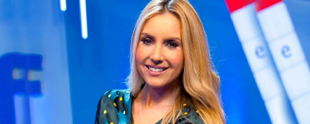 Berta Collado, presentadora del concurso 'Cruce de palabras