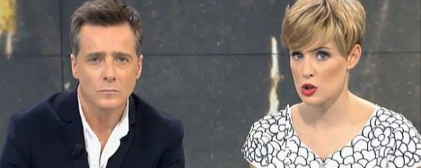 Jaime Bores con Tania Llasera