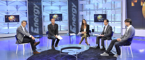 Debate en Energy con Sara Carbonero en la retransmisión de la 'Gala FIFA Balón de Oro'