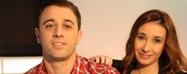 José María Maldonado y Leticia Antúnez, presentadores de &#39;No todo es fútbol&#39; en Canal Extremadura