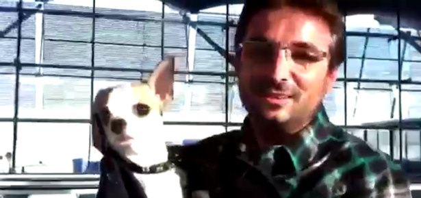 Jordi Évole y su perro Rocky en 'Salvados'