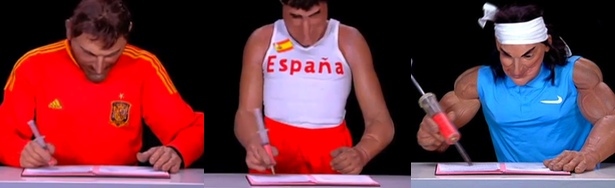 gasol, casillas y nadal firman