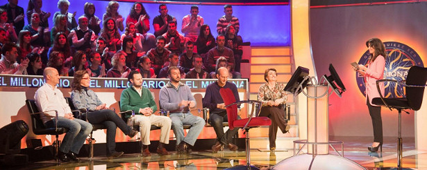 Los concursantes en el plató&#39;