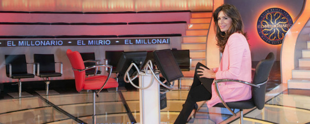 Nuria Roca en el plató del programa