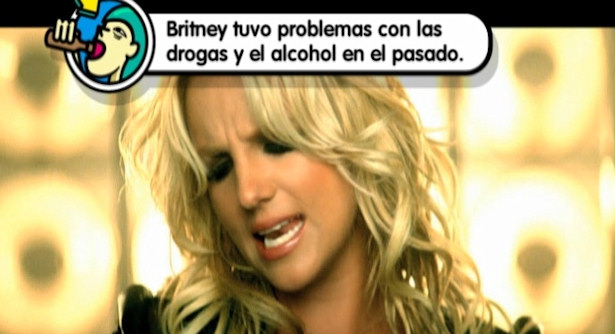 Britney Spears en 'Pop Up Videos'