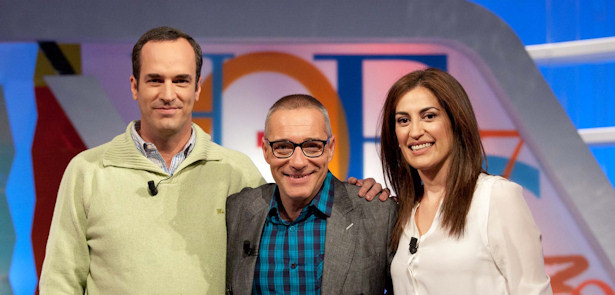 Ana Samboal y Santi Acosta en 'Cifras y letras'