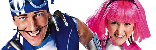 Serie peluca rosa Clearance