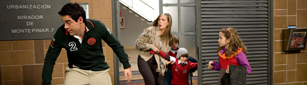 Los Cuquis con sus hijos en 'La que se avecina'.