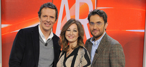 Joaquín Prat, Ana Rosa Quintana y Màxim Huerta.