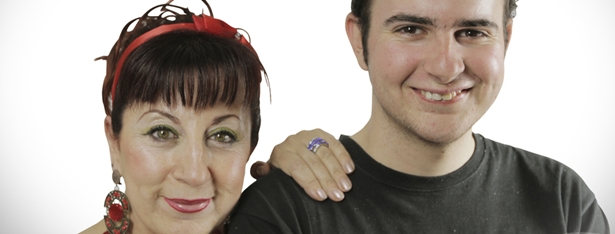 Daniel y su madre Pilar