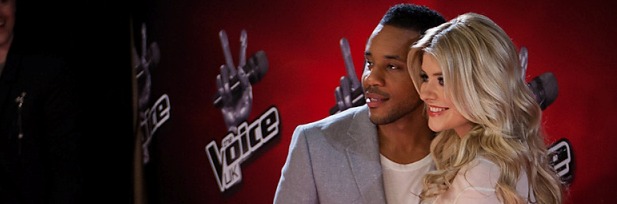 Reggie Yates y Holly Willoughby