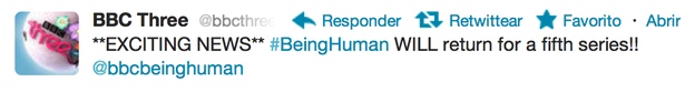tweet BBCthree