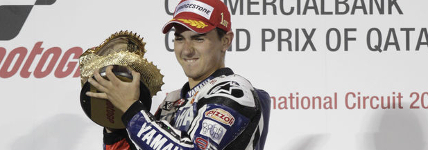 Jorge Lorenzo en Catar