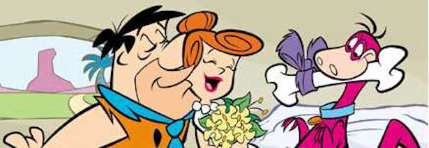 Pedro y Vilma Picapiedra, cabezas de &#39;Los Picapiedra&#39;