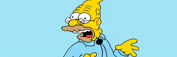 El abuelo Simpson es uno de los personajes más carismáticos de 'Los Simpson'.