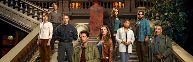 El reparto de 'Revolution' posa en una imagen promocional de la nueva serie de NBC.