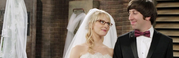 Boda en 'The Big Bang Theory' entre Bernadette y Howard.