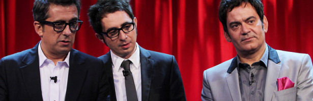 Andreu Buenafuente, José Corbacho y Berto Romero en &#39;Buenas noches y Buenafuente&#39;