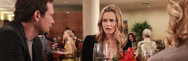 Jeremy Sisto y Alicia Silverstone en su reencuentro en 'Suburgatory'.