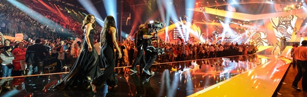 Escenario de 'Eurovisión 2012' en Baku