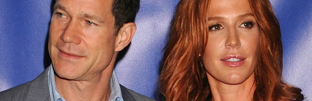 Poppy Montgomery y Dylan Walsh en 'Unforgettable'