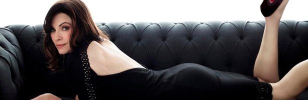 La actriz Julianna Margulies en una foto promocional de 'The Good Wife'