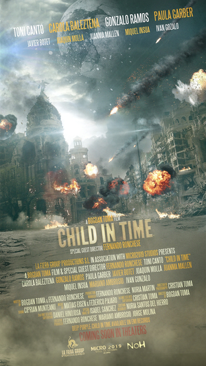Cartel promocional de "Child in time"