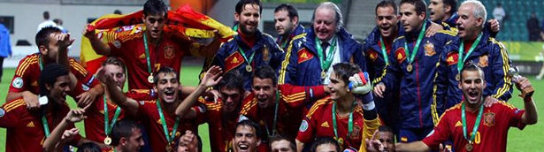 La Rojita repite el triunfo de la Selección Absoluta como campeones de Europa.
