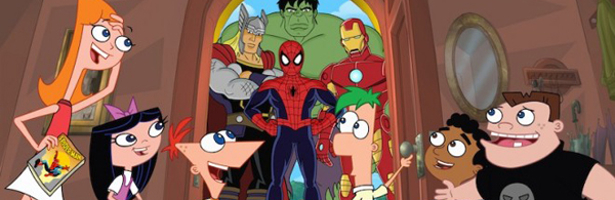 Escena de 'Phineas y Ferb: Misión Marvel'