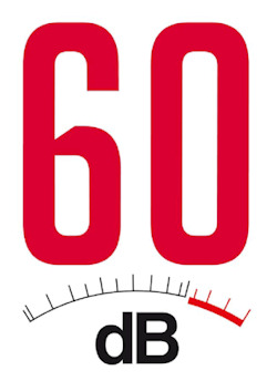 Logo 60dB, productora de Risto Mejide