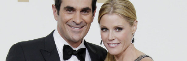 Ty Burrell y Julie Bowen durante la pasada gala de los Emmy.