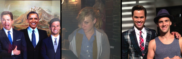 Las tres imágenes que ha publicado Ryan Murphy en su Twitter en los últimos días