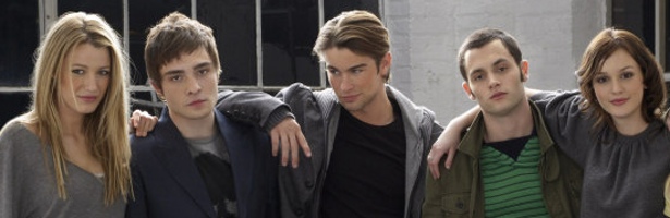 Los protagonistas de 'Gossip Girl'