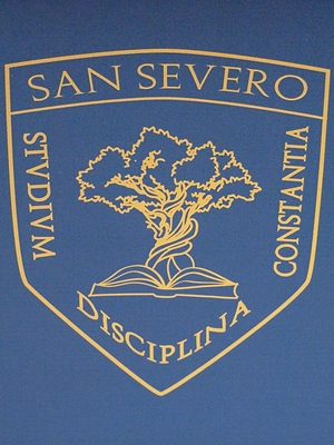 Escudo del ficticio San Severo.