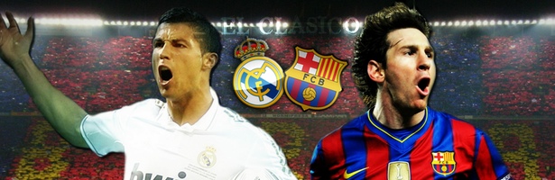 Cristiano Ronaldo y Lionel Messi, estrellas de R.Madrid y Barça