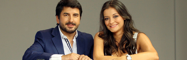 Álvaro Elúa y Miriam García, presentadores de 'Vamos a ver'