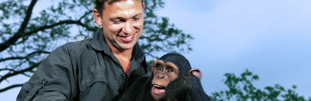 Escena del programa 'Rescate de chimpances'